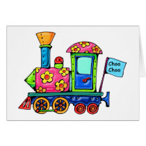 Flower Power Locomotive