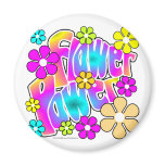 Flower Power magnets