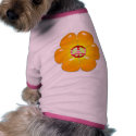 Flower Power Peace Sign pet clothing