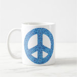 Flower Power Peace Sign Mugs