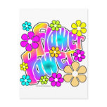 Flower Power postcards