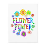 FLOWER POWER postcards