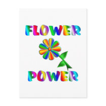 Flower Power Post Card