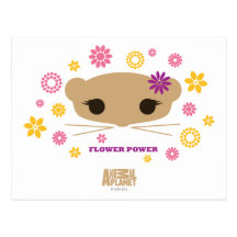Flower Power Postcard