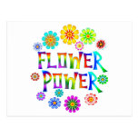 FLOWER POWER POSTCARD