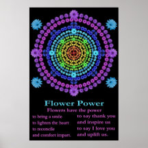 Flower Power Poster