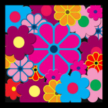 flower power posters