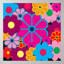 flower power print