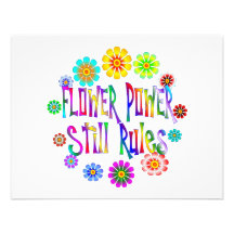 Flower Power Rules Personalised Announcement