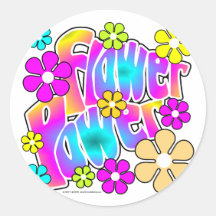 Flower Power Stickers