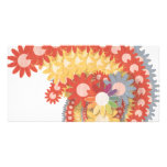 Flower Power Vintage photo cards