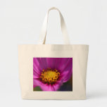 Flower Purple Canvas Bag