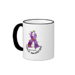 Flower Ribbon LUPUS AWARENESS T-Shirts & Gifts mugs