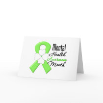 Flower Ribbon - Mental Health Awareness Month