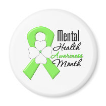 Flower Ribbon - Mental Health Awareness Month