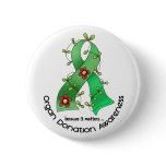 Flower Ribbon ORGAN DONATION AWARENESS Apparel