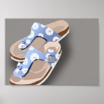 Flower Sandal 2 Poster