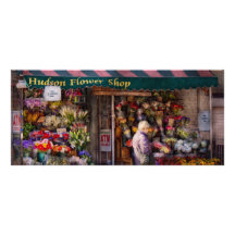 Flower Shop - NY - Chelsea - Hudson Flower Shop Rack Cards