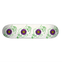 Flower Skate Deck