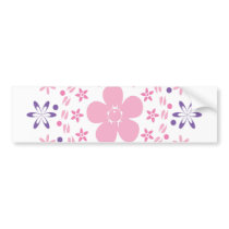 Flower Spiral: Vector Art: Bumper Stickers