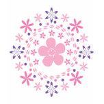 Flower Spiral: Vector Art: t-shirts
