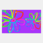 Flower sticker