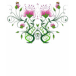 Flower Symmetry:  Floral Shirt Design