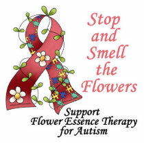 Flower Therapy for Autism Photo Cut Out
