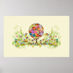 Flower Tree Print