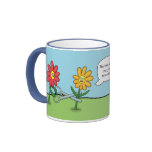Flower Triangle Coffee Mug