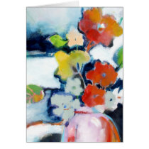 Flower Vase No. 1 • Michelle Abrams - card