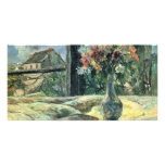Flower Vase On The Window By Gauguin Paul photo cards