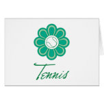 Flowerboom Tennis Card