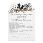 Flowering Branch Vintage Love Birds Wedding Invite invitations