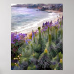 Flowering Coastline Posters