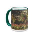 Flowering Garden at Sainte-Adresse by Claude Monet mugs