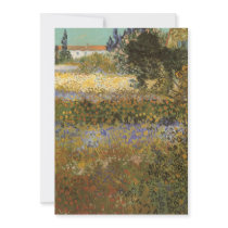 Flowering Garden by Vincent van Gogh