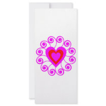 Flowering Heart #0022 Full Color Rack Card