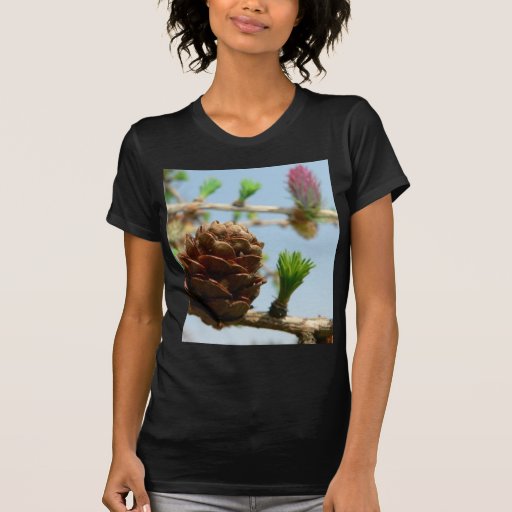 Flowering Larch Close Up Tee Shirt
