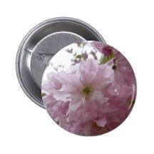 Flowering Tree Bright Purple Flower On Tree Buttons