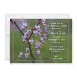 Flowering Wedding Tree Rehearsal Dinner Invitation