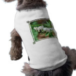 Flowering White Bleeding Heart Pet Shirt