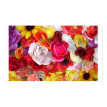 flowerpower visitenkarten vorlagen