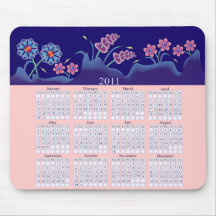 Flowers 2011 Calendar Mousepad