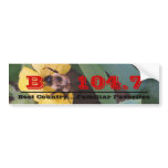 flowers and bees 026, B    104.7, _____________... Bumper Stickers