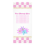 Flowers and Butterfly Rack Cards rack cards