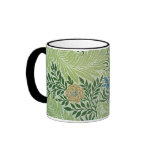 Flowers and Leaves Art Nouveau Mug