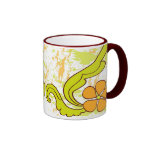 Flowers and leaves - Mug