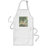 Flowers and Stripes Apron