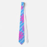 Flowers and Stripes Tie